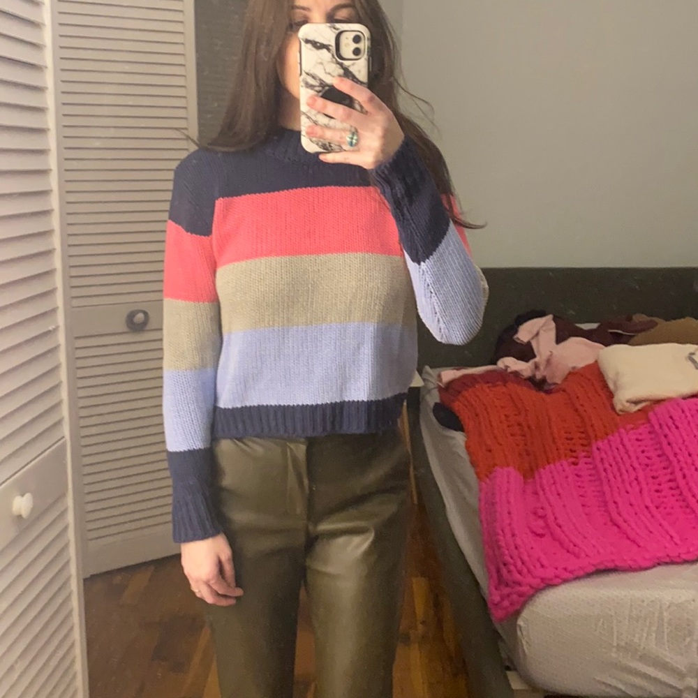 Aqua sweater